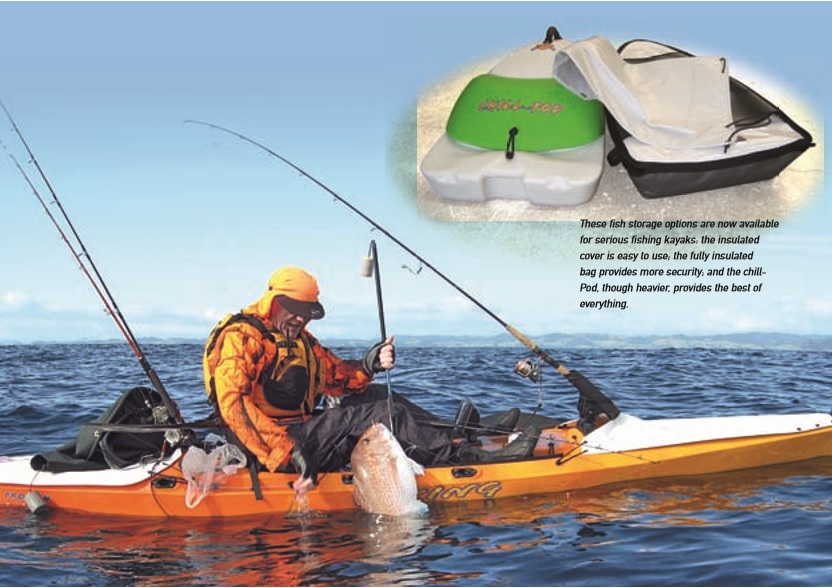 HOW TO STORE YOUR CATCH - kayak fishing coolers 
